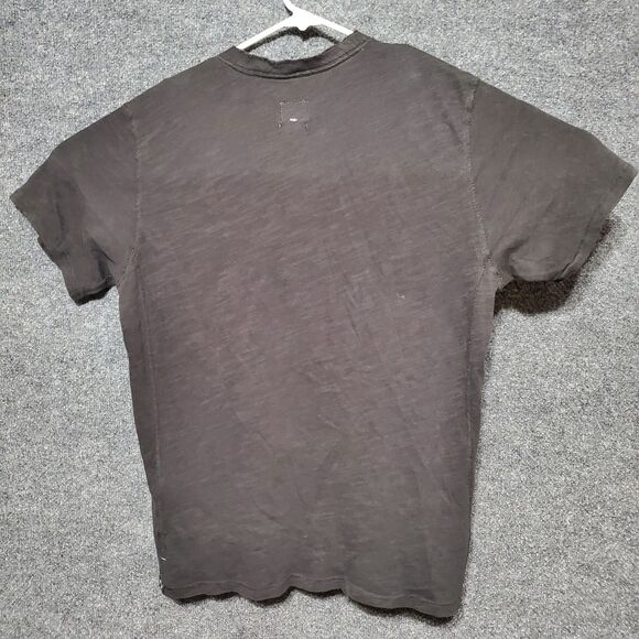 Rag & Bone Henley T-Shirt Mens Size L Grey Short Sleeve Cotton Standard Issue - Picture 5 of 11